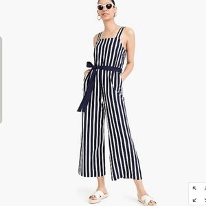 J Crew Knit Tie Waisted Jumpsuit